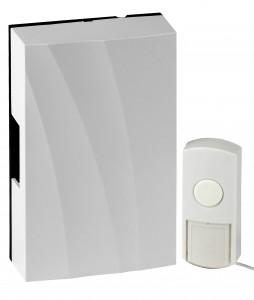 ЭРА D157 звонок проводной, "динь-дон", 220V, длина провода 1.5м, с кнопкой IP44 BL 3592