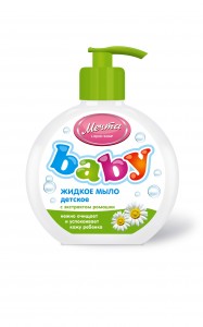 Мыло жидкое Детское 250мл. (0+) с экстрактом Ромашки Мечта Baby