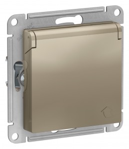Schneider AtlasDesign мех. роз. СУ 1 мест. шампань (пласт. осн., земля, шторки, крышка) ATN000546
