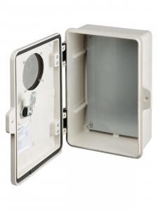 TDM Щит учета антивандальный ЩУ-0-1 навесной (320х210х130) GRP, IP65, IK09, -50 - +70 гр SQ0926-0101