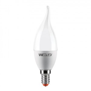 Wolta лампа св/д свеча на ветру C37 E14 7,5W(625Lm) 4000K 4K 4K 125X37 25SCD7.5E14