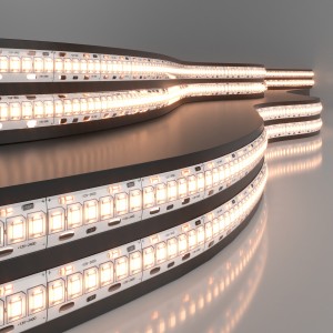 Elektrostandard лента св/д 12V 16W/m 2100lm/m 240led/m 2835 IP65 3300K 2K 5м цена за 1м 10мм a052990