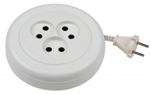 ЭРА сет. удл. рулетка ШВВП 2х0.75 3 роз. 3 м (корпус ABS-пластик) UR(6)-3-3m (РФ)/УХ6-103 5141