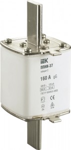 IEK Плавкая вставка предохранителя ППНИ-37, габарит 2,  160А