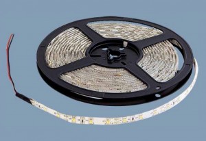General лента св/д 12V 9.6W/m 120led/m IP65 6500K 6K 840lm/m гермет 5м 501510