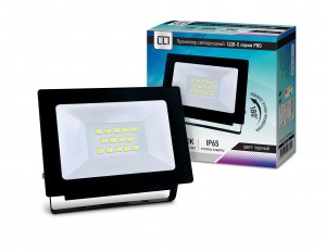ASD/LLT прожектор св/д СДО-5-10-PRO 10W(950lm) SMD 6500K 6K 152x105x42 160-260V IP65
