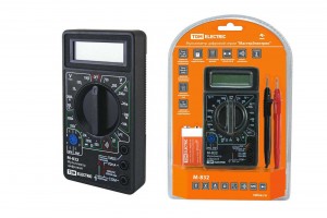 TDM Мультиметр M832 AC(0.1V..600V)DC(0.1mV..600V/2mA..10A) R(0.1..2МОм), диод-тест SQ1005-0002