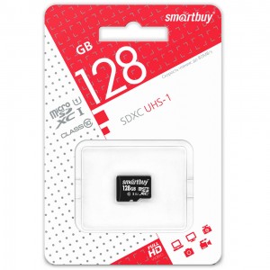 Флэш-карта (памяти) micro SDXC Smartbuy 128GB Class 10 UHS-1 (без адаптера) (SB128GBSDCL10-00)