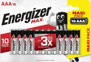 Э/п Energizer MAX  LR03/286  BL16