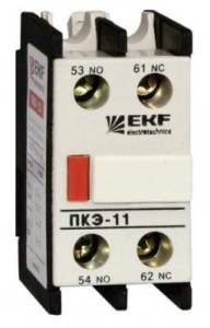 EKF Приставка контактная ПКЭ-40 4NO  ctr-sc-26