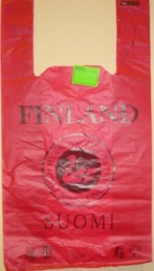 Пакет-майка ПНД 30+16*55см, 30мк, Finland, красный, отгр.кратно100шт/уп, цена за шт арт.08859