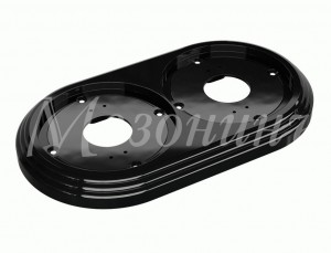 МЕЗОНИНЪ РЕТРО УСАДЬБА Рамка 2-местная ABS-пластик ЧЕРНЫЙ,  GE30702-05
