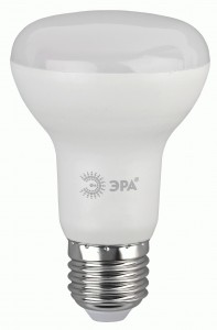 ЭРА ECO лампа св/д рефлектор R63 Е27 8W(640lm) 4000K 4K матовая R63-8W-840-E27 R 100x63 52379