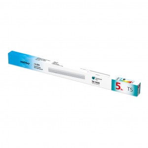 SmartBuy св-к св/д линейный T5 5W(400lm) 6500K 6K матовый L300мм S300x36смBL-T5-5W-65K
