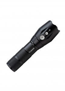 Космос фонарь ручной KosAL_5W (без аккум 18650 лит 3,7V) 1св/д Q5 5W,400lm,чёрный, алюминий,