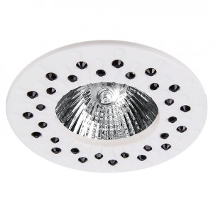 Lumin'arte св-к встр. MR16 GU5.3 белый металл 23x100мм MOD03WH-DL50GU5.3