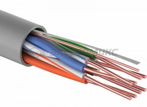 Кабель UTP 4PR 24 AWG Cat5e 305 м, CCA, омедненный, Proconnect, арт.01-0043-3