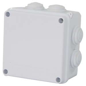 Stekker Коробка разветвительная 100x100x70 7 вводов IP65 светло-серая EBX30-02-65 39554