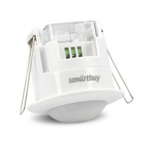 Smartbuy ИК-датчик движения потолочный встр. СУ 1200W до 6м IP20 (sbl-ms-017)