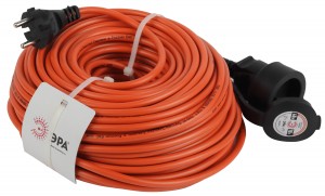 ЭРА силовой удлинитель-шнур ПВС 2х1 1 роз. 40 м IP44 в бухте UPx-1-2x1-40m-IP44 8849
