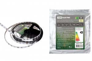 TDM Лента св/д SMD2835-120 LED/м-IP65-12 В-9,6 Вт/м-3000 К (5м! цена за 1м)) (5!) SQ0331-0316