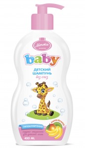Шампунь детский без слез Мечта Baby Тутти-фрутти 400 мл