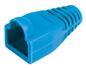 ITK Колпачок изолирующий для разъема RJ45, PVC, СИНИЙ