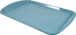 Поднос 43,5*30,5см, голубой океан PT9215ГО Plast team