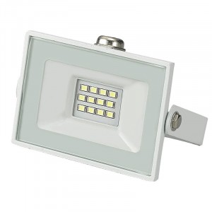 General прожектор св/д 10W(860lm) 6500K 6K 96х80х24 белый IP65 GTAB-10BT-IP65-6500-W 403124