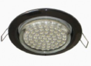 Ecola GX53-H2R св-к  с рефл. Черненая бронза 58x125 FN53H2ECB