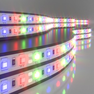 Elektrostandard лента св/д 60Led 14,4W IP20 мульти (5050 12V  RGB) 5м цена за 1м a034874