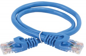 ITK коммутац. шнур (патч-корд) кат.6 UTP PVC 3м синий PC03-C6U-3M