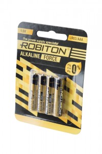 Элемент питания Robiton FORCE LR03 BL4 (4!)18008