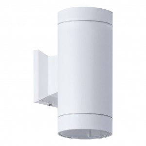 SmartBuy св-к св/д уличный GX53x2 140x90x205мм алюм. белый IP65 SBL-WLW1-2GX53