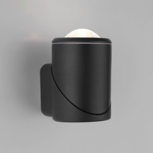 Elektrostandard св-к св/д бра садов-парк 35127/U 6W 4K 550lm IP54 80x65x100 GIRA U LED черн a056334