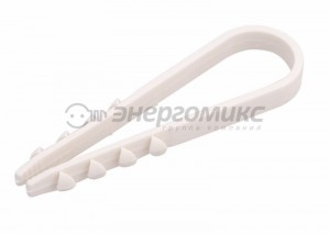 PROconnect Дюбель-хомут круглый 5-10 белый (100 шт.) 07-4501-2