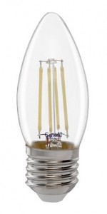 General свеча E27 10W 4500K 4K 35x98 филамент (нитевидная), прозр. GLDEN-CS-10-230-E27-4500 649916