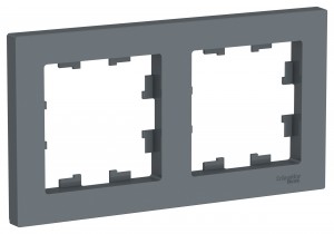 Schneider AtlasDesign рамка СУ 2 мест. грифель ATN000702