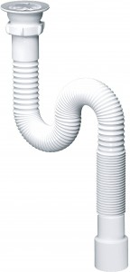 AKVATER Гофросифон 1 1/4 "х 40/50 удлинённый, F213-АК
