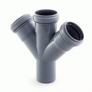 СТМ АТЛАС ПЛАСТ Крестовина канализационная 45 град. DN 50 SCE045000050
