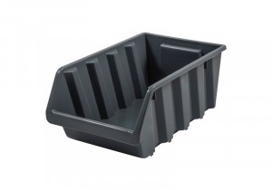 Лоток (ящик) для метизов 24,5*17*12,5см, серо-свинцовый ПЦ3741СРСВИНЦ Blocker