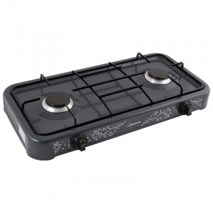 Плита газовая HomeStar HS-1202, 3,2кВт, 2-х конфорочная 3699