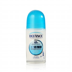 Дезодорант женский  Active fresh 50мл шариковый антиперспирант DEFANCE (2!)