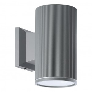 SmartBuy св-к св/д уличный E27 140x9060мм алюм. серый IP65 SBL-WLGR3-1E27