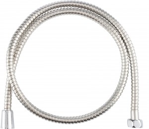 Шланг для душа 120 см, М22(Рус)-1/2"(Имп), ПВХ, нерж.сталь, 105294