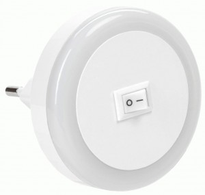 IEK Ночник св/д 006 круг 220В 64х64х62 LDNN0-006-RD-P-00-S-K01