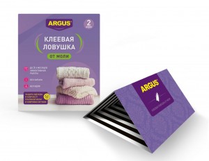 От моли платяной ловушка клеевая ARGUS  1шт AR-1201102