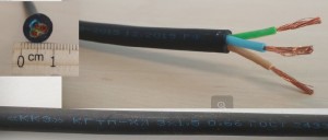 Кабель КГтп-ХЛ 3х1,5 150м (ГОСТ) (ККЗ Калужск з-д)ш сил.  гиб. дв из. терм. от -60 до +50 С