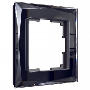 Werkel рамка СУ 1 мест. Diamant (черный) W0011208 a051444