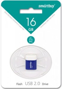 Флэш-диск (флэшка) USB 32Gb Smartbuy LARA Blue (SB32GBLARA-B)